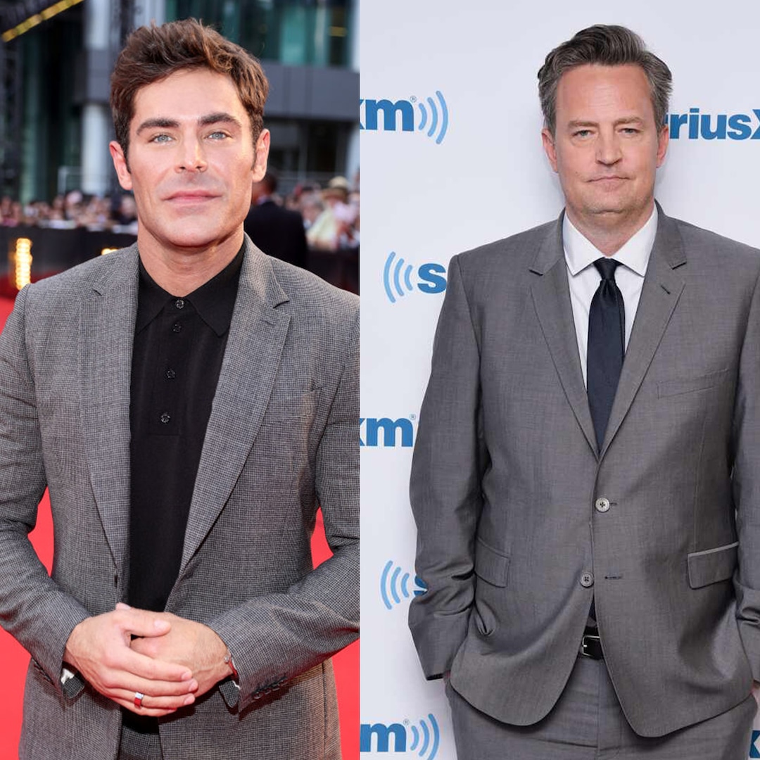 Zac Efron Shares How Costar Matthew Perry “Pushed” Him in Life